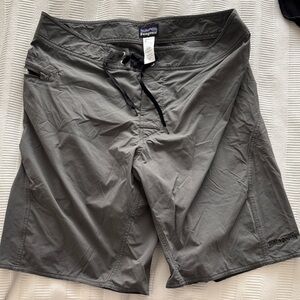 Patagonia Men's Charcoal Swim Board Shorts